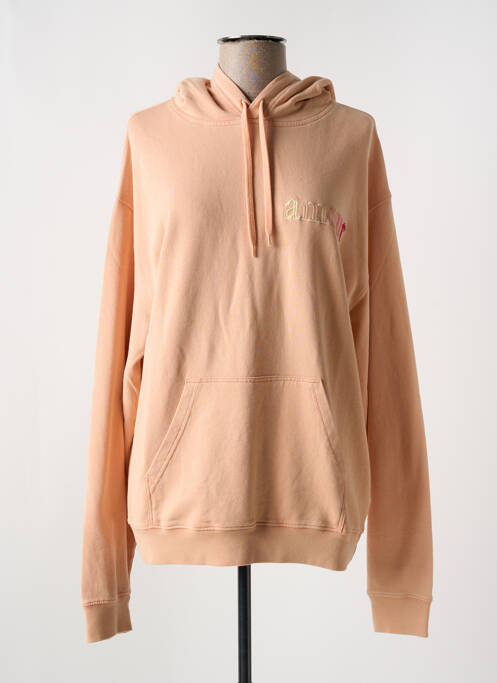 Sweat-shirt à capuche rose MAISON LABICHE pour femme