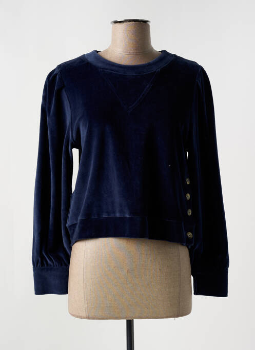 Sweat-shirt bleu ODILE COLLECTIVE pour femme