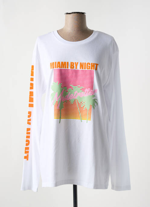 T-shirt blanc MODETROTTER pour femme