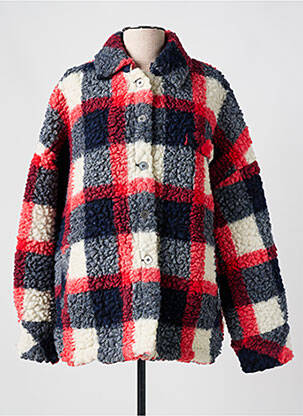 Veste casual poches rouge PENN & INK N.Y femme