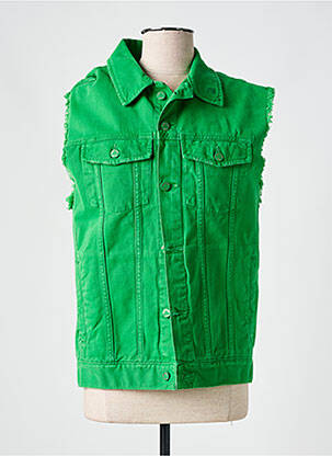 Veste casual poches vert NEWTONE femme