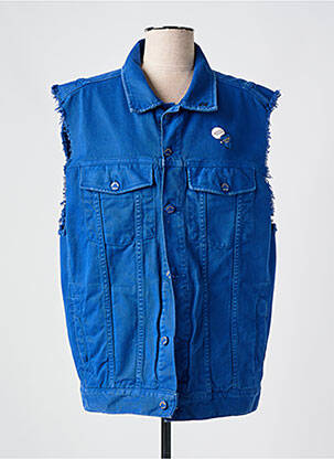 Veste casual poches bleu NEWTONE femme