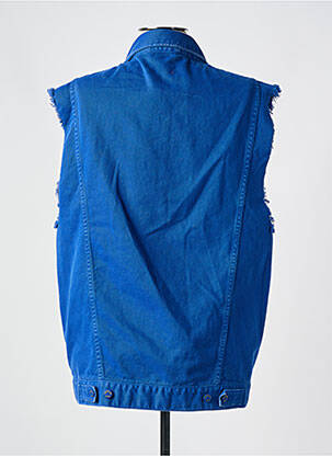 Veste casual poches bleu NEWTONE femme