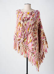 Poncho violet NOTSHY pour femme seconde vue