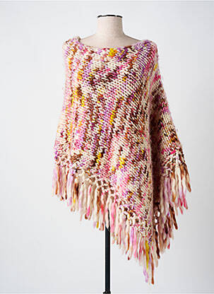 Poncho violet NOTSHY pour femme