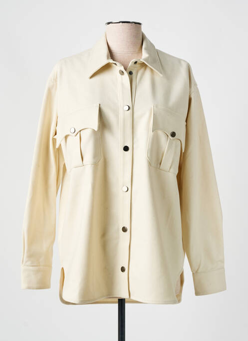 Veste casual poches beige VALENTINE GAUTHIER femme
