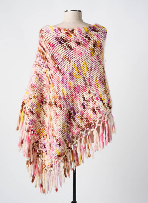 Poncho violet NOTSHY pour femme