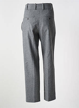 Pantalon droit coupe carotte taille basse gris ANTIK BATIK femme
