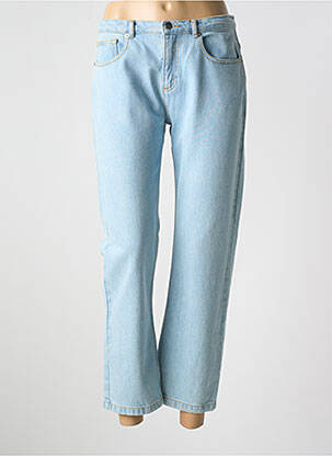 Jeans coupe droite stretch taille normale bleu MODETROTTER femme