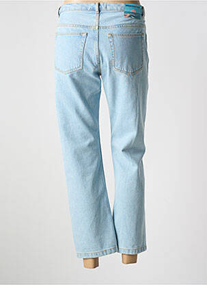 Jeans coupe droite stretch taille normale bleu MODETROTTER femme