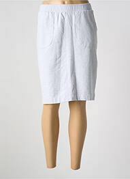 Jupe mi-longue taille haute gris PENN & INK N.Y femme