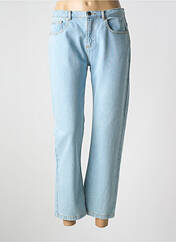 Jeans coupe droite bleu MODETROTTER pour femme seconde vue