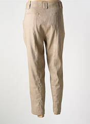 Pantalon 7/8 beige HANA SAN pour femme seconde vue