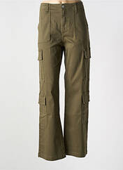 Pantalon cargo vert MKT STUDIO pour femme seconde vue