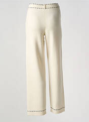 Pantalon droit beige NOTSHY pour femme seconde vue