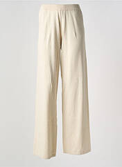 Pantalon large beige PENN & INK N.Y pour femme seconde vue