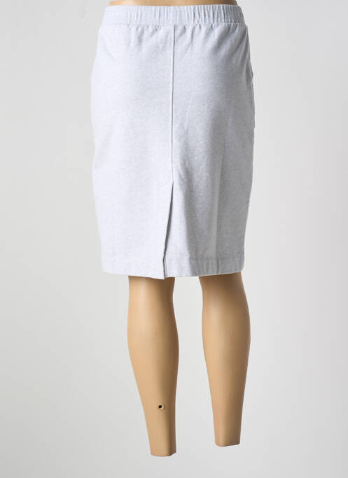 Jupe mi-longue taille haute gris PENN & INK N.Y femme