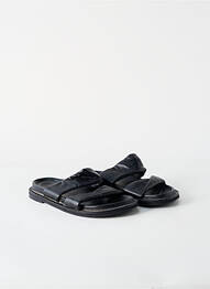 Mules/sabots bout ouvert talon plat jusqu'à 3cm noir NA-KD femme