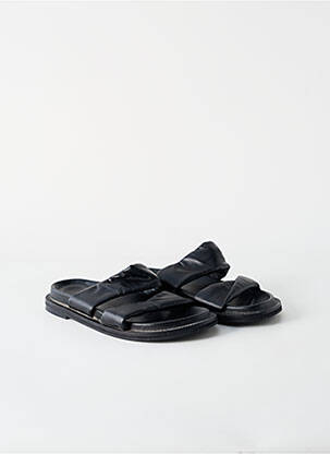 Mules/sabots bout ouvert talon plat jusqu'à 3cm noir NA-KD femme