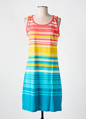 Chemise de nuit imprimé rayures bleu ROSE POMME femme