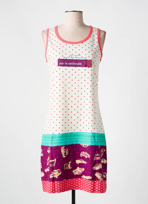 Chemise de nuit rose ROSE POMME pour femme