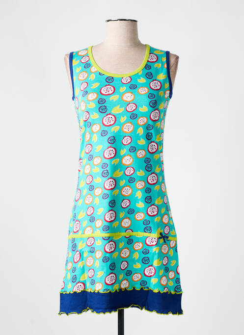 Chemise de nuit vert ROSE POMME pour femme