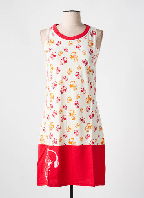 Chemise de nuit rouge ROSE POMME pour femme