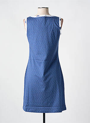 Chemise de nuit imprimé pois bleu ROSE POMME femme