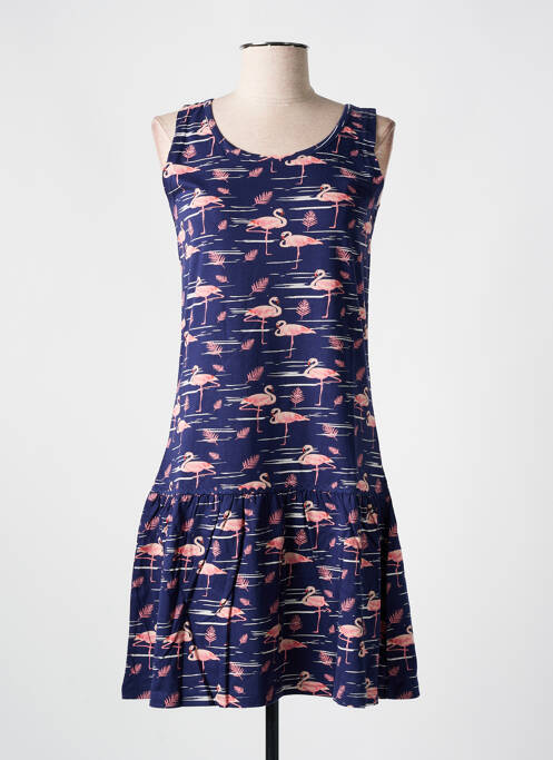 Chemise de nuit bleu ROSE POMME pour femme
