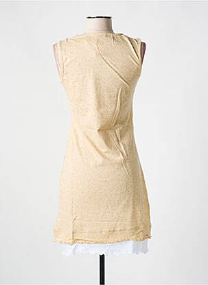 Chemise de nuit sans manche beige ROSE POMME femme