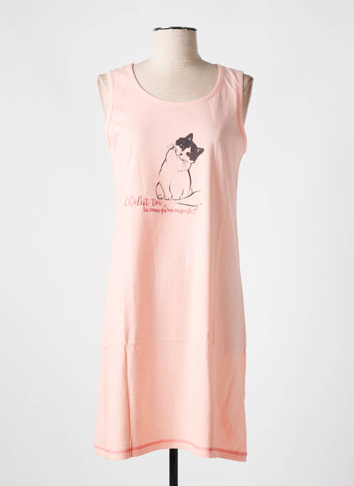 Chemise de nuit rose ROSE POMME pour femme
