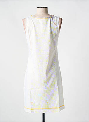 Chemise de nuit imprimé fantaisie jaune ROSE POMME femme