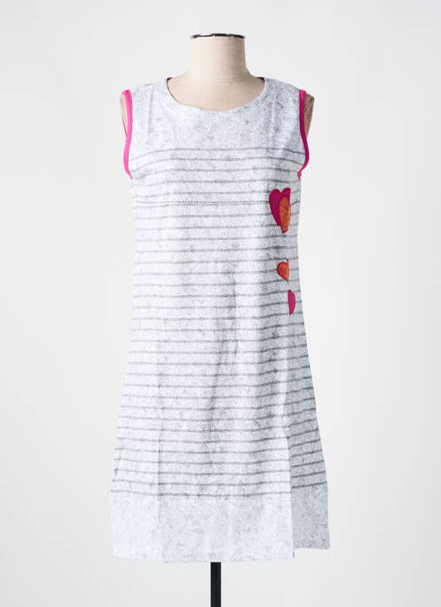 Chemise de nuit gris ROSE POMME pour femme