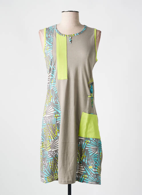 Chemise de nuit vert ROSE POMME pour femme