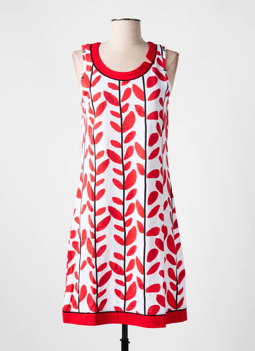 Chemise de nuit rouge ROSE POMME pour femme