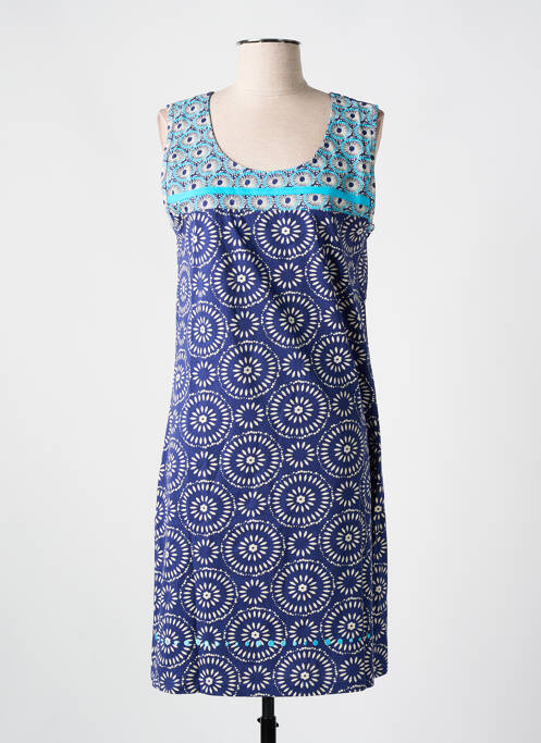 Chemise de nuit bleu ROSE POMME pour femme
