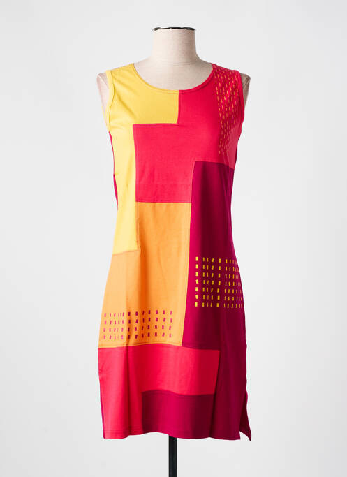 Chemise de nuit rouge ROSE POMME pour femme