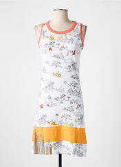 Chemise de nuit orange ROSE POMME pour femme seconde vue