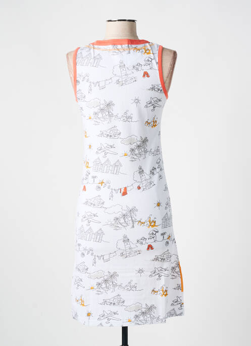 Chemise de nuit blanc ROSE POMME pour femme