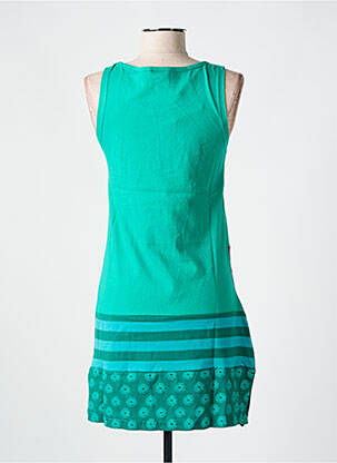 Chemise de nuit imprimé fantaisie vert ROSE POMME femme