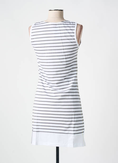 Chemise de nuit imprimé rayures gris ROSE POMME femme