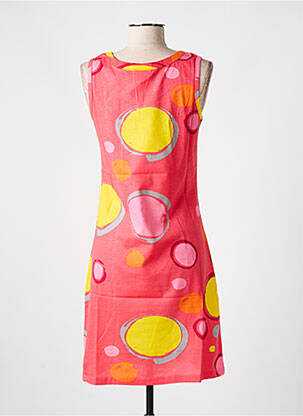 Chemise de nuit imprimé fantaisie rouge ROSE POMME femme