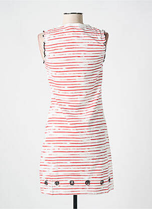 Chemise de nuit imprimé rayures rouge ROSE POMME femme