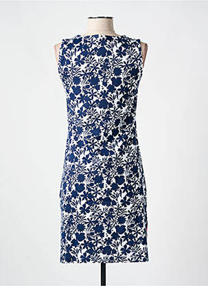 Chemise de nuit imprimé fantaisie bleu ROSE POMME femme