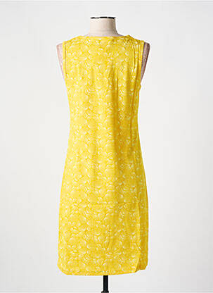 Chemise de nuit imprimé fantaisie jaune ROSE POMME femme