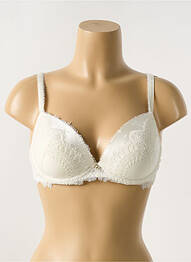 Soutien-gorge légère et transparente haut soutien-gorge moulé beige LISE CHARMEL femme