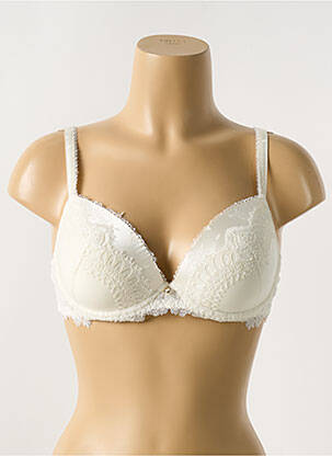Soutien-gorge légère et transparente haut soutien-gorge moulé beige LISE CHARMEL femme