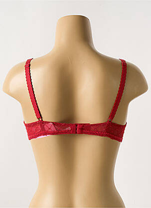 Soutien-gorge légère et transparente haut soutien-gorge moulé rouge ANTIGEL femme