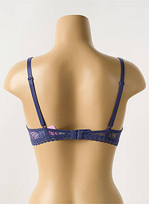 Soutien-gorge légère et transparente haut soutien-gorge emboitant bleu ANTIGEL femme