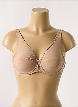 Soutien-gorge effet matière satinée haut soutien-gorge emboitant chair LOUISA BRACQ femme